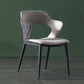 Upholstered Dining Chairs Industrial Open Back Arm Dining Chairs for Home