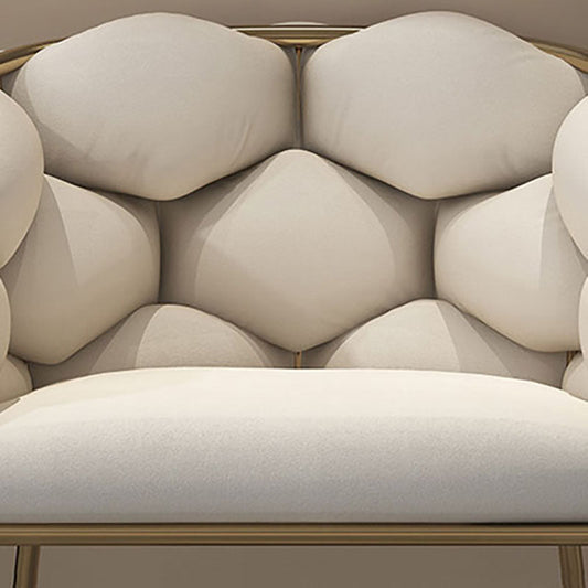 Sedie da pranzo senza braccio imbottite in stile nordico per casa