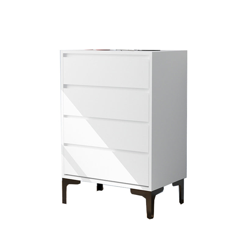 Modern 23.62" L Accent Chest with Drawers and Black Bracket Legs Clearhalo 'Cabinets & Chests' 'cabinets_chests' 'furn' 'furn_cabinets_chests' 'Furniture' 'Living Room Furniture' 5730606