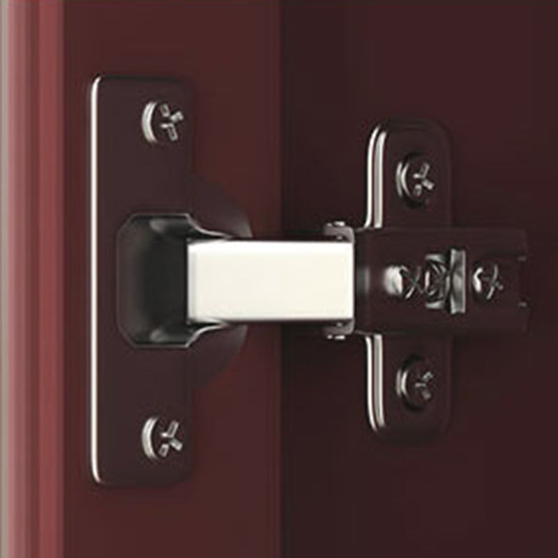 15.75" L * 15.75" W Storage Cabinet with Shelf and Glass Doors Triangle Cabinet Clearhalo 'Cabinets & Chests' 'cabinets_chests' 'furn' 'furn_cabinets_chests' 'Furniture' 'Living Room Furniture' 5730625