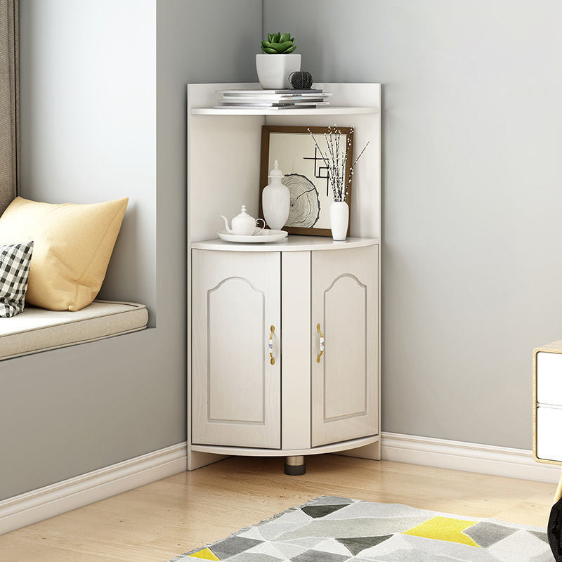 Armadio resistente alle macchie con ripiani e porte moderne moderni rettangolo