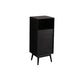 Modern Accent Cabinet with Drawers 13.77" Wide Side Cabinet 1 Door