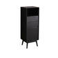 Modern Accent Cabinet with Drawers 13.77" Wide Side Cabinet 1 Door