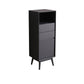 Modern Accent Cabinet with Drawers 13.77" Wide Side Cabinet 1 Door