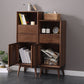 Modern Accent Cabinet with Drawers 13.77" Wide Side Cabinet 1 Door