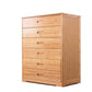 Contemporary Brown Accent Chest Rectangle Chest with Drawers