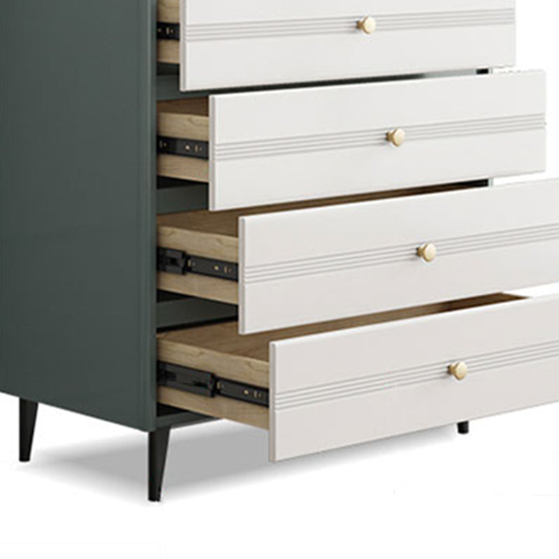 Cofre de acento rectangular moderno con cajón de agua resistente al agua