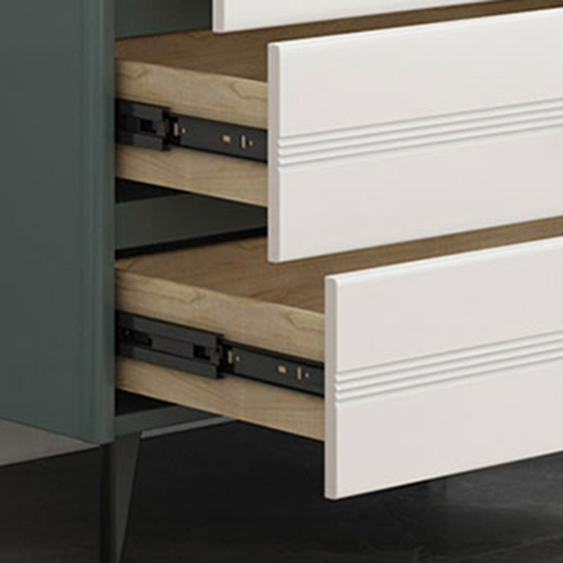 Cofre de acento rectangular moderno con cajón de agua resistente al agua