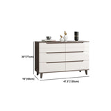 Modern Rectangle Accent Chest with Drawer Water Resistant Chest