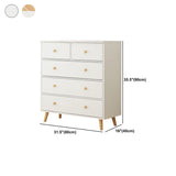 Cofre de acento rectangular con cajones de madera con las piernas rectas cofre