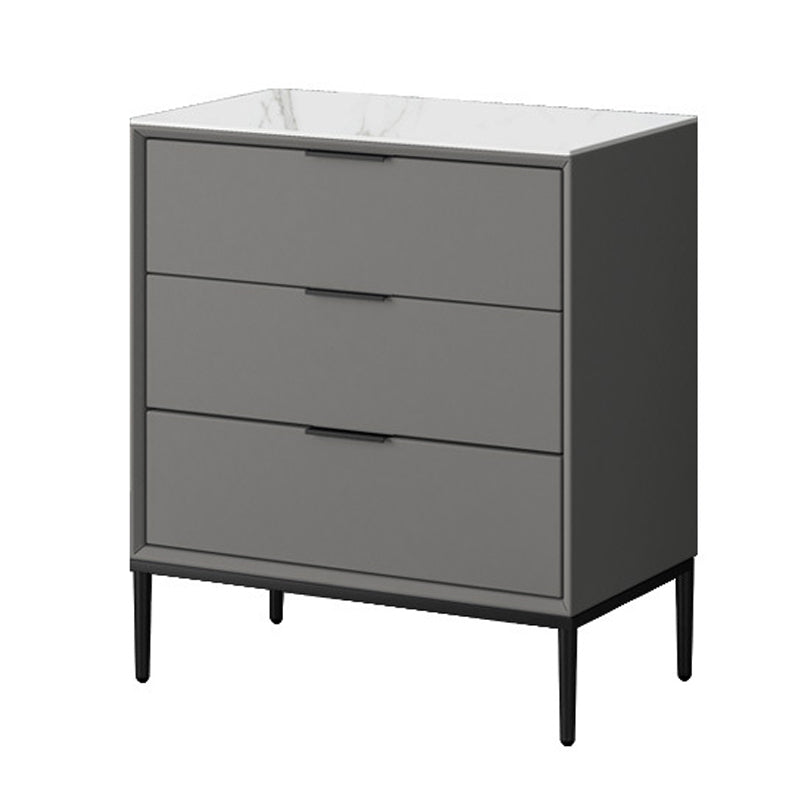 23.62" L * 15.74" Wide Modern Accent Chest with Soft Close Drawers Chest Grey 3 Clearhalo 'Cabinets & Chests' 'cabinets_chests' 'furn' 'furn_cabinets_chests' 'Furniture' 'Living Room Furniture' 5731111