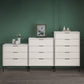 23.62" L * 15.74" Wide Modern Accent Chest with Soft Close Drawers Chest Clearhalo 'Cabinets & Chests' 'cabinets_chests' 'furn' 'furn_cabinets_chests' 'Furniture' 'Living Room Furniture' 5731113