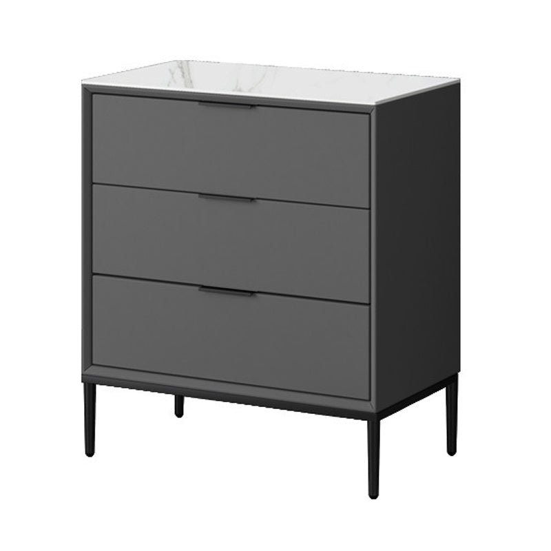 23.62" L * 15.74" Wide Modern Accent Chest with Soft Close Drawers Chest Dark Gray 3 Clearhalo 'Cabinets & Chests' 'cabinets_chests' 'furn' 'furn_cabinets_chests' 'Furniture' 'Living Room Furniture' 5731114