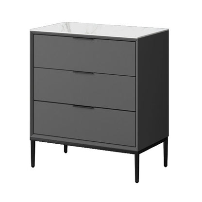 23.62" L * 15.74" Wide Modern Accent Chest with Soft Close Drawers Chest Dark Gray 3 Clearhalo 'Cabinets & Chests' 'cabinets_chests' 'furn' 'furn_cabinets_chests' 'Furniture' 'Living Room Furniture' 5731114