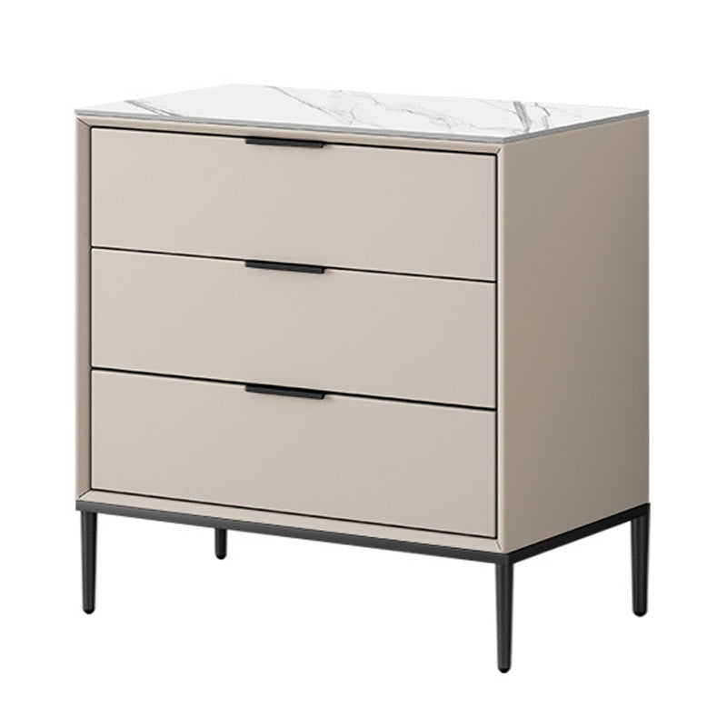 23.62" L * 15.74" Wide Modern Accent Chest with Soft Close Drawers Chest Light Gray 3 Clearhalo 'Cabinets & Chests' 'cabinets_chests' 'furn' 'furn_cabinets_chests' 'Furniture' 'Living Room Furniture' 5731118