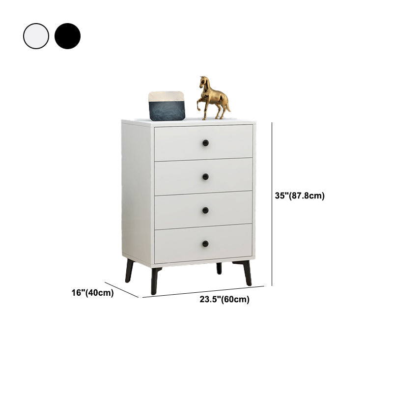 Modern Accent Chest with Soft Close Drawers White Accent Cabinet Clearhalo 'Cabinets & Chests' 'cabinets_chests' 'furn' 'furn_cabinets_chests' 'Furniture' 'Living Room Furniture' 5731142