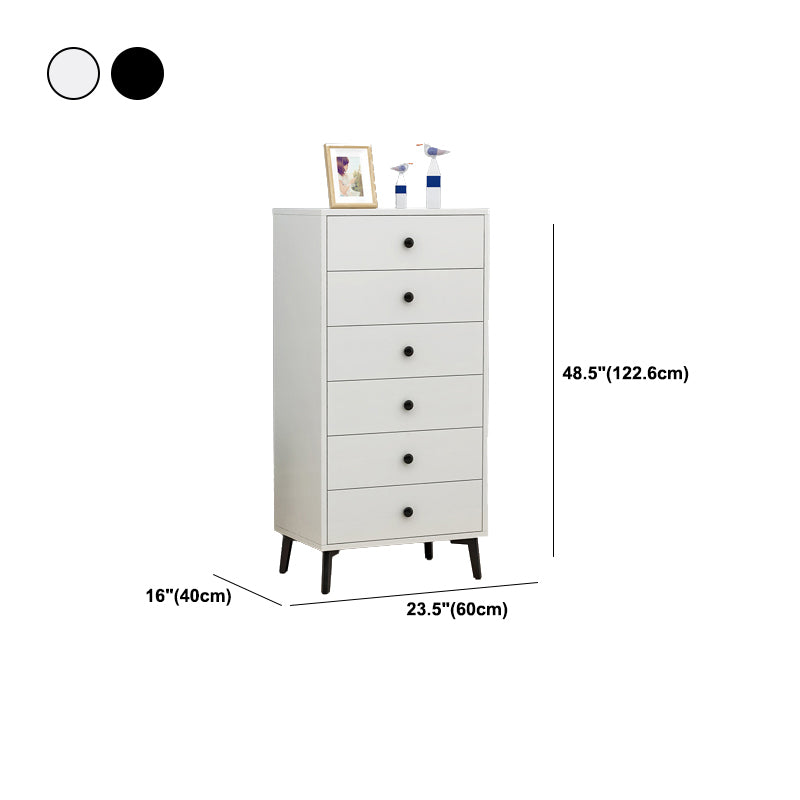 Modern Accent Chest with Soft Close Drawers White Accent Cabinet Clearhalo 'Cabinets & Chests' 'cabinets_chests' 'furn' 'furn_cabinets_chests' 'Furniture' 'Living Room Furniture' 5731144