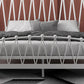 Metal Open-Frame Bed Modern & Contemporary Standard Bed with Arched Headboard