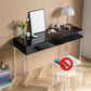 Contemporary Acrylic Vanity Desk 2-Drawer Vanity Dressing Table
