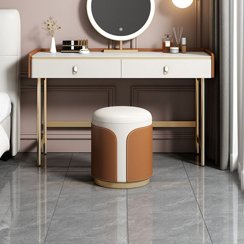 Zeitgenössischer Waschtisch Set Holzwaschtische mit Schieferobertisch