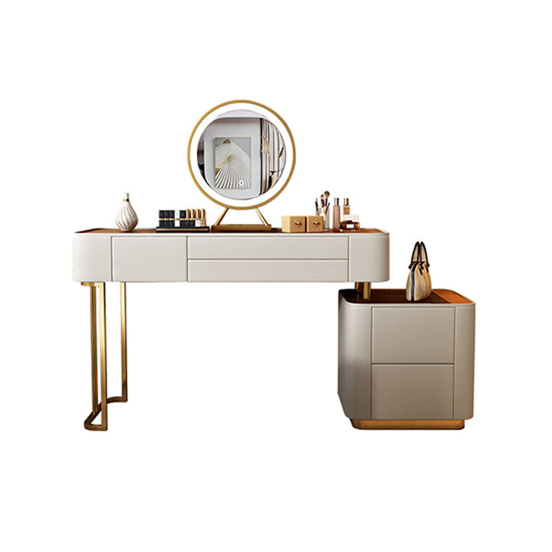 Tables de vanité en faux cuir