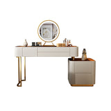 Tables de vanité en faux cuir