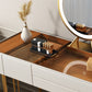 Tables de vanité en faux cuir