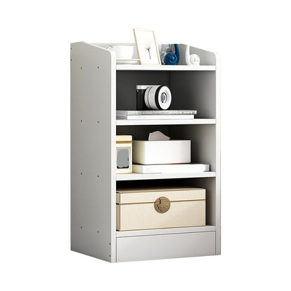 ベッドルームのための現代の木製ベッドサイドキャビネットローワーシェルフナイトテーブル