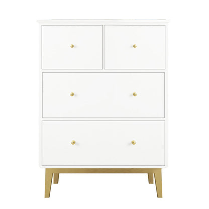 Contemporánea Glam Wooden Cofre Horizontall Storage Chox Chox con patas de metal