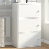 Cassa di stoccaggio in legno verticale per finitura opaca contemporanea