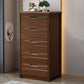 3 / 4 / 5 Drawers Lingerie Chest Vertical Solid Wood Storage Chest for Bedroom