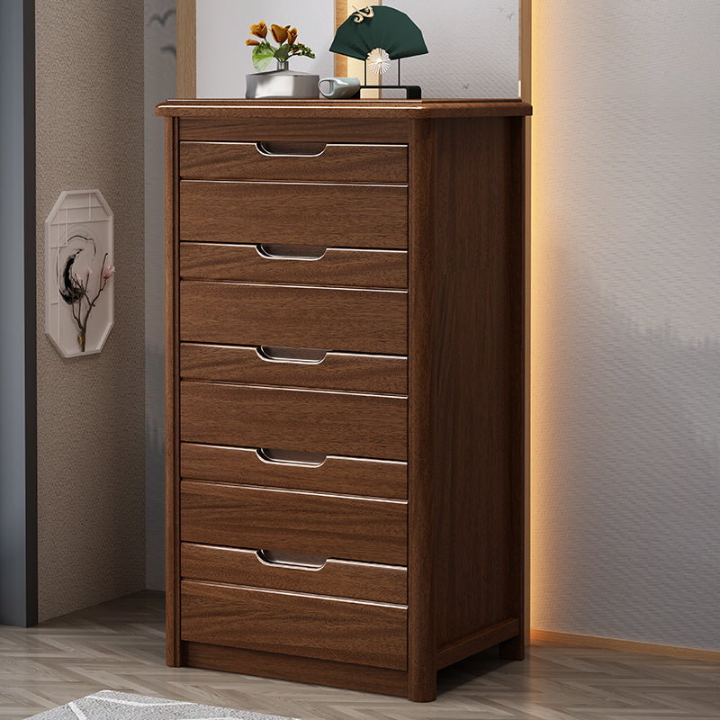 3 / 4 / 5 Drawers Lingerie Chest Vertical Solid Wood Storage Chest for Bedroom