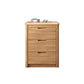 3 / 4 / 5 Drawers Lingerie Chest Vertical Solid Wood Storage Chest for Bedroom