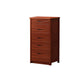 3 / 4 / 5 Drawers Lingerie Chest Vertical Solid Wood Storage Chest for Bedroom