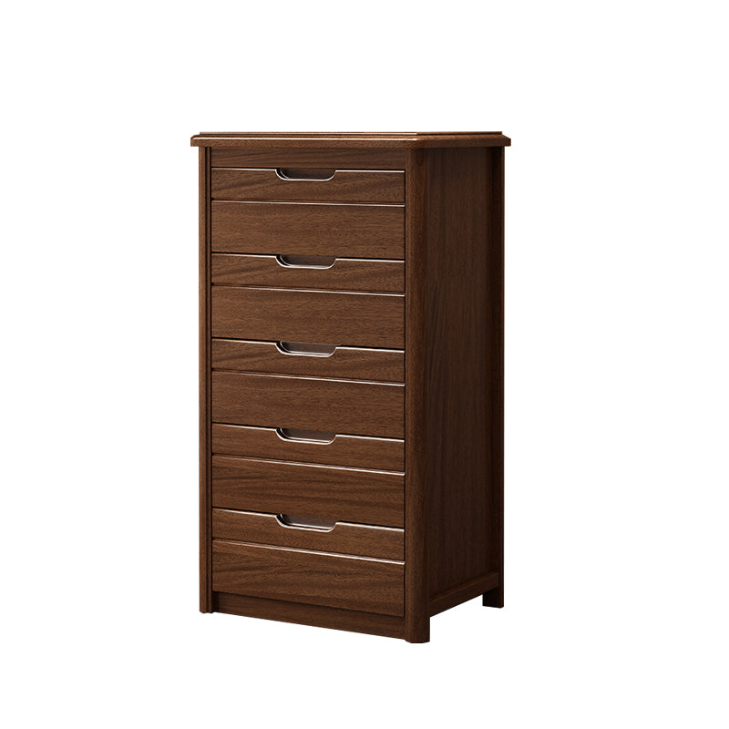 3 / 4 / 5 Drawers Lingerie Chest Vertical Solid Wood Storage Chest for Bedroom