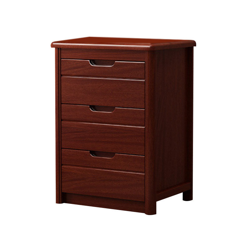 3 / 4 / 5 Drawers Lingerie Chest Vertical Solid Wood Storage Chest for Bedroom