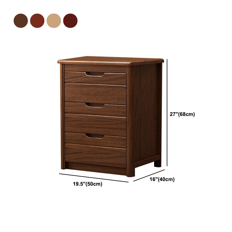 3 / 4 / 5 Drawers Lingerie Chest Vertical Solid Wood Storage Chest for Bedroom Clearhalo 'Bedroom Furniture' 'Dressers & Chests' 'dressers_chests' 'furn' 'furn_dressers_chests' 'Furniture' 5732247