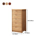 3 / 4 / 5 Drawers Lingerie Chest Vertical Solid Wood Storage Chest for Bedroom