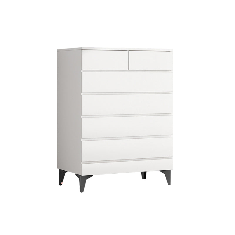 Cassa di lingerie da 16 "W torace in legno verticale con cassetti per camera da letto