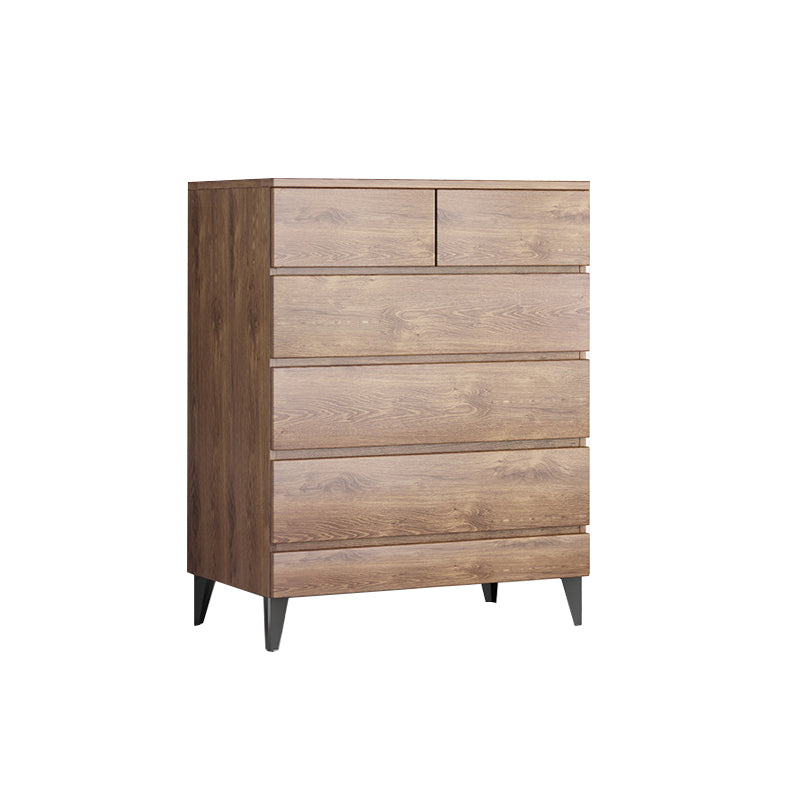 16 "W Lingerie coffre en bois vertical coffre avec tiroirs pour chambre à coucher