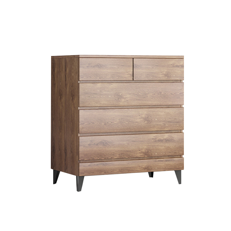 16 "W Lingerie coffre en bois vertical coffre avec tiroirs pour chambre à coucher