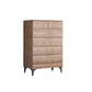 16 "W Lingerie coffre en bois vertical coffre avec tiroirs pour chambre à coucher