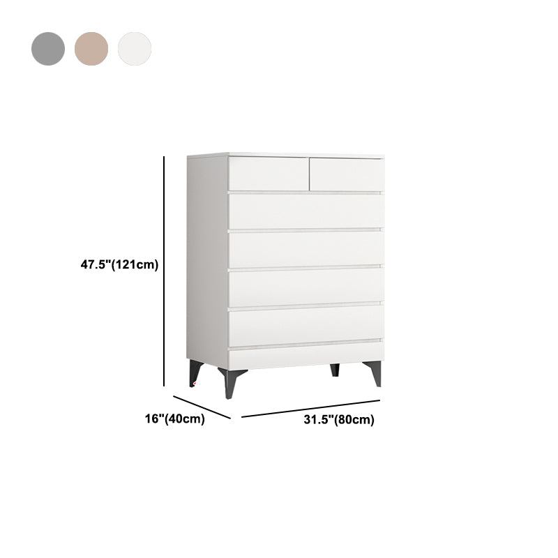 16 "W Lingerie coffre en bois vertical coffre avec tiroirs pour chambre à coucher