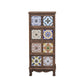12" W Lingerie Chest Vertical Wood Storage Chest with Drawers for Bedroom