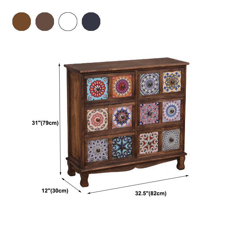 12" W Storage Chest Dresser Vertical Wood Storage Chest with Drawers for Bedroom Clearhalo 'Bedroom Furniture' 'Dressers & Chests' 'dressers_chests' 'furn' 'furn_dressers_chests' 'Furniture' 5732370