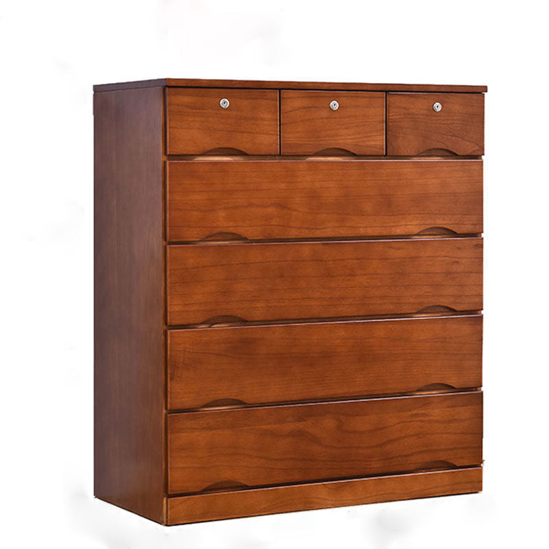 Traditional Storage Chest Dresser Wooden Storage Chest with Drawers