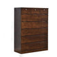 Traditional Storage Chest Dresser Wooden Storage Chest with Drawers