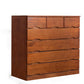 Traditional Storage Chest Dresser Wooden Storage Chest with Drawers