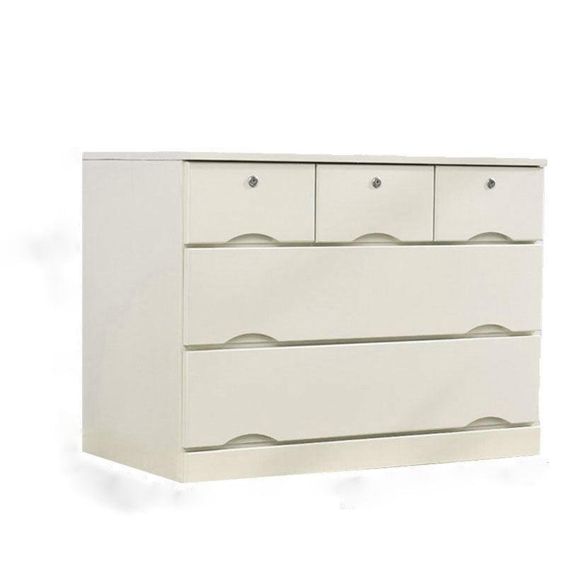 Traditional Storage Chest Dresser Wooden Storage Chest with Drawers