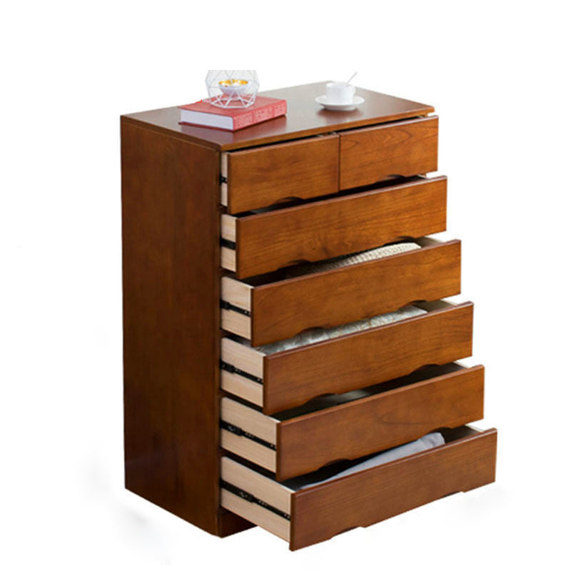 Traditional Storage Chest Dresser Wooden Storage Chest with Drawers